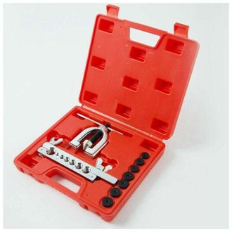 OEM Kit De Herramientas Para Engarzar Tubos De Aluminio Y Cobre, Herramienta De Abocardado Para Collares De 45&deg; Y 7 Matrices