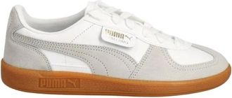Puma Puma - Palermo Leather Sneaker - unisex - Sport - Grijs - Maat: 44 EU Leer