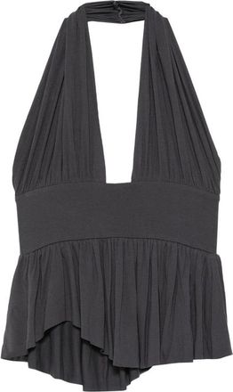 Gimaguas Dera Halterneck Peplum Top