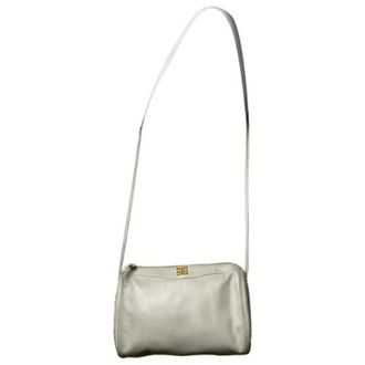 Givenchy Pre-owned Cross Body Bags, female, White, Size: ONE SIZE Pre-owned Leather Crossbody Bag