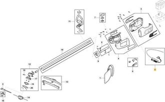 STIGA Sports Pcb Y Comp. El&eacute;ctrica. Bc 700 Li 48 Original Estiga - 118811266/0