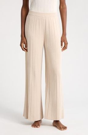 Barefoot Dreams CozyChic Ultra Lite Palazzo Pants in Stone at Nordstrom Rack, Size X-Large