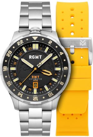 RGMT Globemaster Automatic Black Dial Mens Watch RG-8067-11
