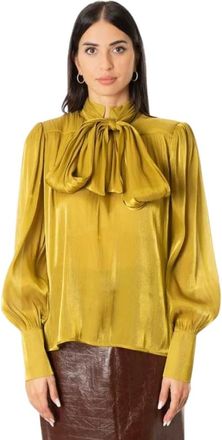 Actualee Donna, Camicette, Verde, S, new