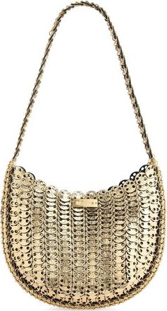 Paco Rabanne Moon Reversible Leather Shoulder Bag