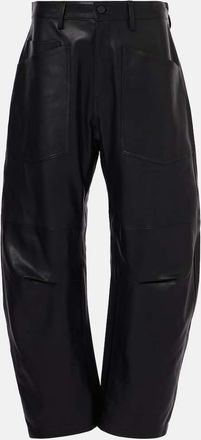 Nili Lotan Pantaloni Shon in pelle