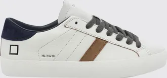 D.A.T.E. D. A.T. E. Hill Bicolor Smooth Leather Low-Top Sneakers