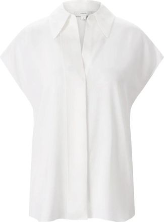 Vince Shirts - Dames - Blouses - Wit - S - Overhemden