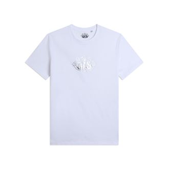 Freddy T-shirt Donna in Cotone Stile Boxe con Logo VIS Argento