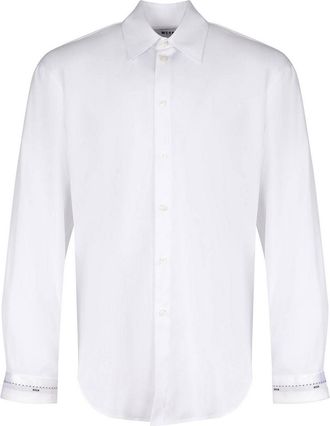 Msgm M. S.G. M. Msgm Shirt Made Of Cotton