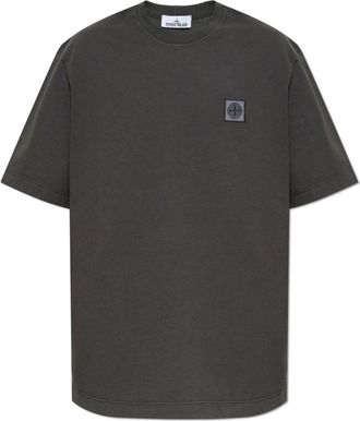 Stone Island Heren, Tops, Grijs, Maat: S Katoen