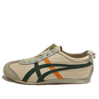 Onitsuka Tiger Mexico 66 Slip-On Sneakers Beige Grass Green 1183B815-108