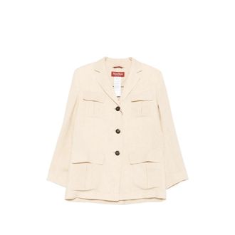 Max Mara Buttoned Jacket