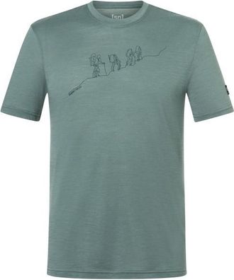 super.natural Hiking Tee Exclusive Merinoshirt f&uuml;r Herren | t&uuml;rkis