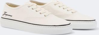 Jacquemus Embroidered canvas sneakers