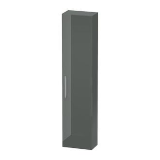 Duravit Gabinete Alto Duravit Vero, 1115, Bisagra De La Puerta Derecha, 400mm, Color (frente/cuerpo): Laca De Alto Brillo Dolomiti Grey - Ve1115r3838
