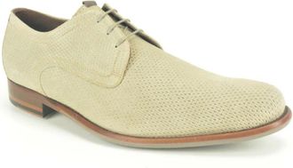 Floris Van Bommel Schoenen, Heren, Beige, 44 1/2 EU, Su&egrave;de, Gekleed N