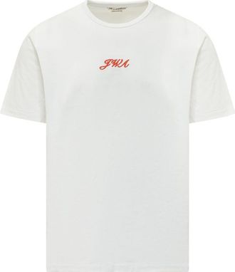 J.W.Anderson White Crew Neck T-Shirt