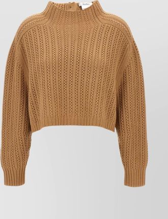 Max Mara hodeida high neck cardigan