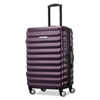 Samsonite Element Hardside Expandable 24 Medium Checked Spinner Luggage in Dusk Purple at Nordstrom