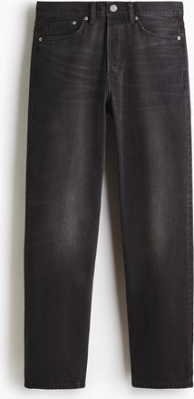 H&M Original Straight Jeans - Schwarz