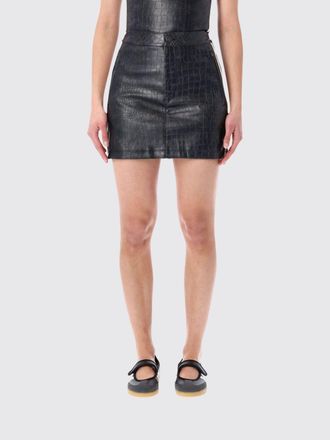 adidas Gonna mini in pelle sintetica stampa cocco