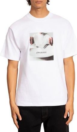 Pleasures Breakfast Graphic T-Shirt in White at Nordstrom Rack, Size X-Large