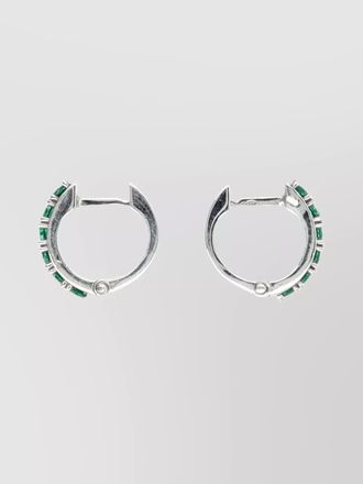 Emanuele Bicocchi earring pair zircone clear