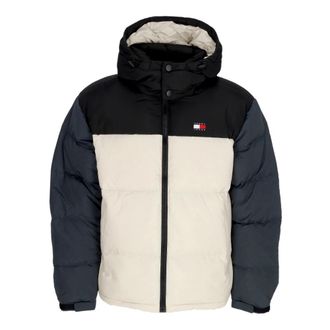 Tommy Hilfiger Alaska Colorblock Down Jacket - Heren - Gewatteerde jassen - Veelkleurig - XL - Polyester - Jassen