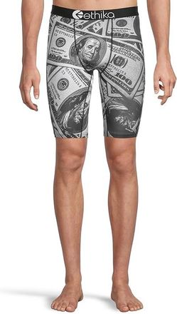 Ethika Munyun Mens Underwear Black/White : 4XL, Polyester/Spandex