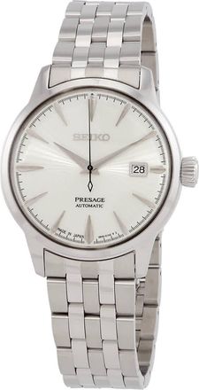 Seiko Presage Automatic Silver Dial Mens Watch SRPG23J1