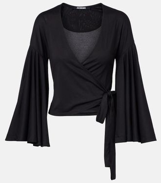 Jacquemus Top envolvente Ventadou