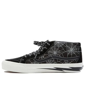 Vans Goodhood x Vault OG Sk8-Mid LX Retro Sneakers Black White VN0A3ZCDRJZ