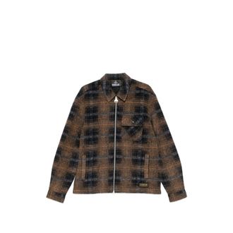 Barbour Check-pattern Zip-up Jacket