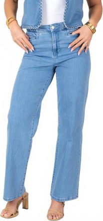 Dear John Denim Holly Wide Leg Jeans In Wyatt
