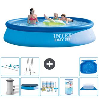 Intex Piscina Easy Set Redonda - 396x84 Cm - 8-piezas S31107