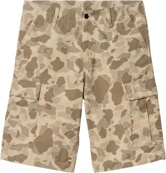 Carhartt Work in Progress Korte Broeken, Heren, Beige, W30, Katoen, Cargo Shorts