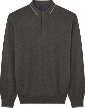 Paul & Shark Poloshirt met patroon - Bruin