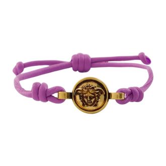Versace Dames, Accessoires, Paars, Maat: ONE Size Leer