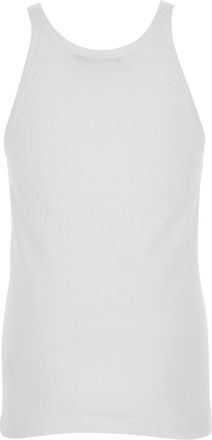 Dolce & Gabbana Mens Tank Top White Cotton