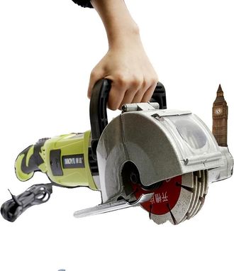 OEM Cortadora De Paredes, Potente Motor De 4000 W, Capacidad De Corte Vers&aacute;til, Verde