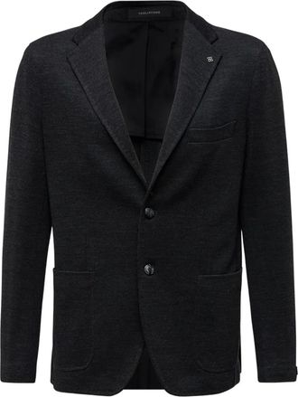 Tagliatore Jack met knoopsluiting en logodetail - Grijs