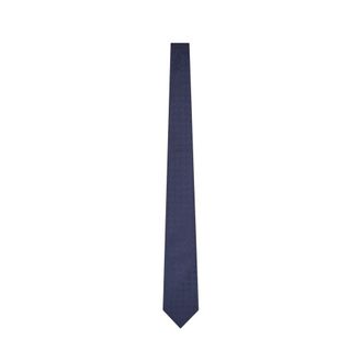 Emporio Armani Heren, Accessoires, Blauw, Maat: ONE Size Zijde