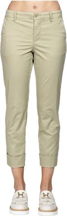 Closed Chino Broek - Dames - Broeken - Groen - Maat: W33 Katoen