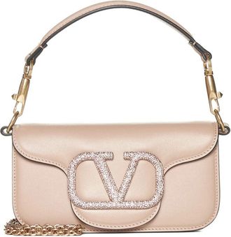 Valentino Garavani Dames, Tassen, Roze, Maat: ONE Size Leer