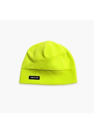 Turtle Fur Fleece Multi-Season Beanie in Bright Lime at Nordstrom