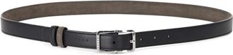 Hogan Omkeerbare Riem - Dames - Riemen - Zwart - ONE Size - Leer - Accessoires
