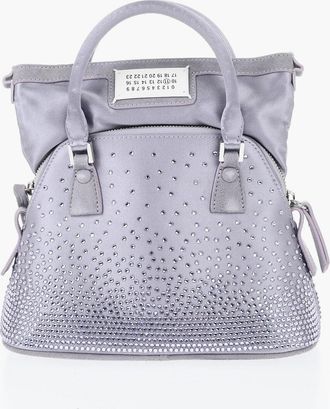 Maison Margiela MM11 Silk-Blend Bag 5AC Embellished with Crystals Maison Margiela