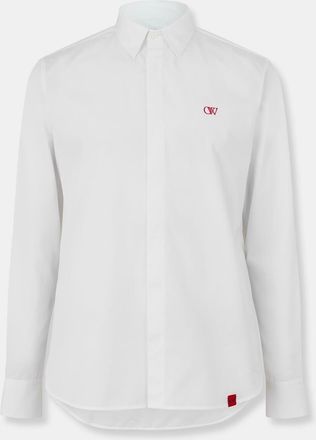 Off-white Mens Off White Off Acm Shirt in White/Red - Size X-Small