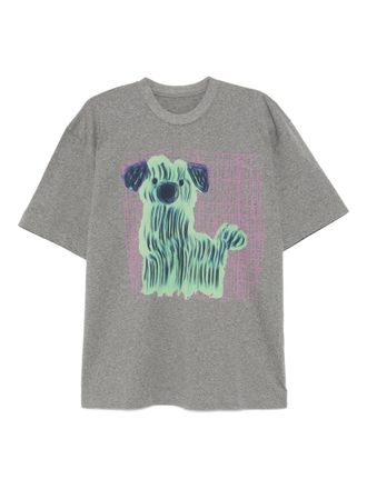 JNBY graphic-print T-shirt - Grey